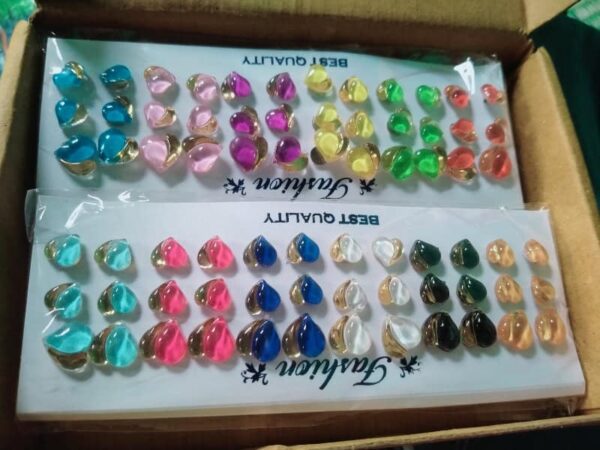Earrings Pack of 36 Different Pairs - Image 3