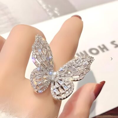 Elite Silver Chunky Rings, Girls Birthday Gift, Women Anniversary Gift, Valentine Gift