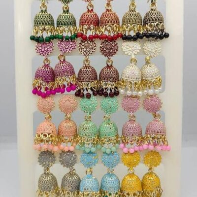Jhumki Earrings Combo (Pack of 12)