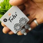 Silver Plated Earrings And Silvar Plated Small Earrings ( Combo Of 6)